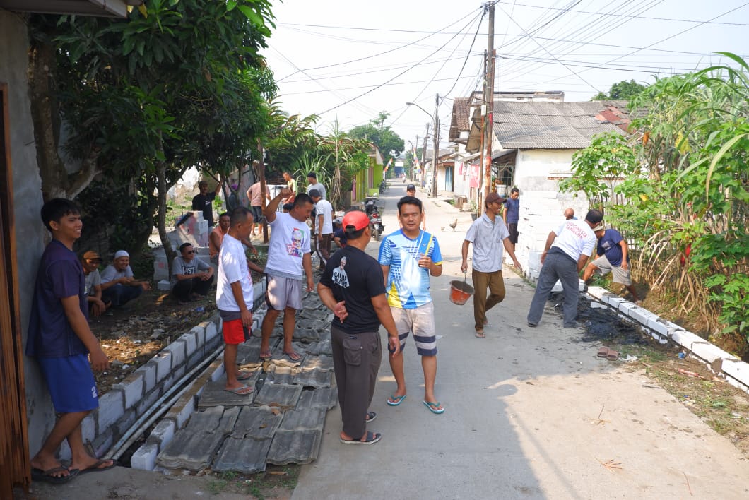 Cegah DBD Gardu Ganjar Gelar Bersih Bersih Lingkungan Di Serang Ipol Id