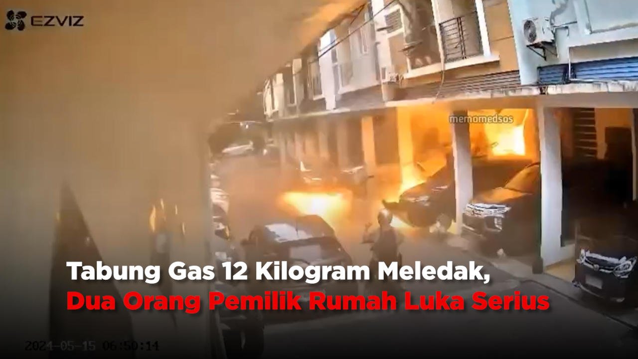 Tabung Gas Kilogram Meledak Dua Orang Pemilik Rumah Alami Luka