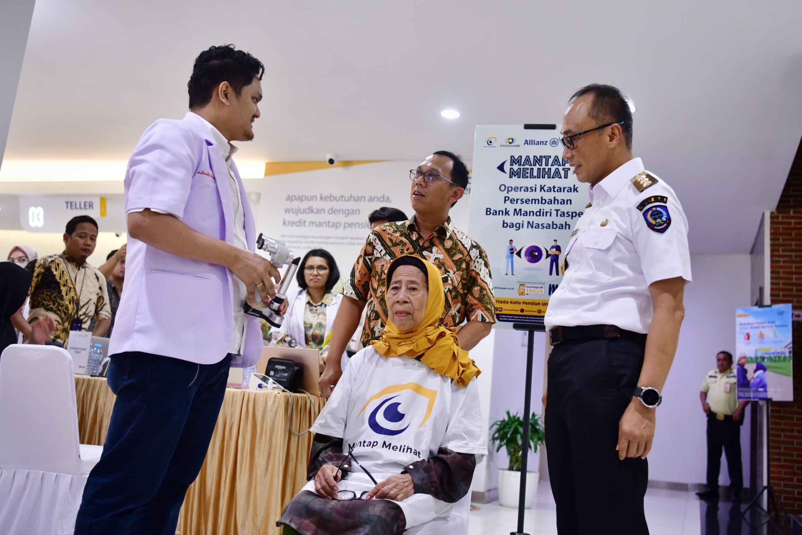 Prof Zudan Pj Gub Sulsel Terima Kasih Bank Mandiri Taspen Yang Operasi