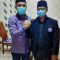 Ketua DPC BPPKB Banten Jakarta Pusat Moestaqiem Dahlan (kanan), Bersama Ketua DPD BPPKB Banten DKI Jakarta Adi Kurnia Setiadi