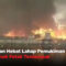 Kebakaran Hebat Lahap Pemukiman, 400 Rumah Petak Terdampak