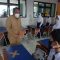 Wali Kota Tangsel Benyamin Davnie ketika meninjau pelaksanaan Pembelajaran Tatap Muka (PTM) Terbatas
