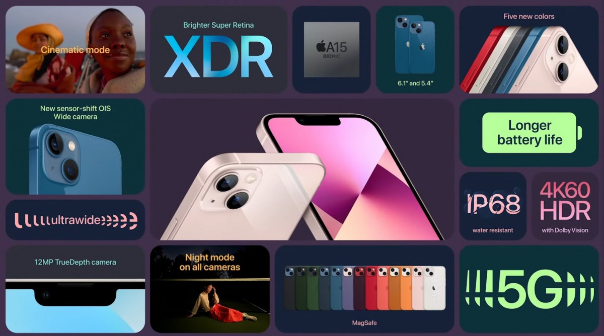 Lama Ditunggu, Ini Wujud Resmi Apple iPhone 13 dan iPhone 13 mini 2 malam peluncuran iphone 13 9