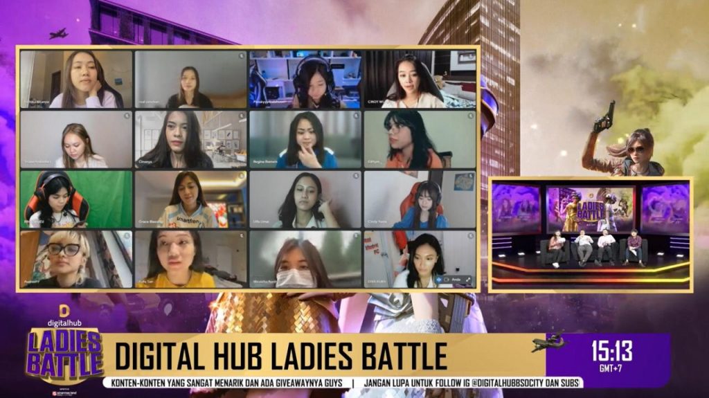 Digital Hub Selenggarakan Ladies Battle Sebuah Ajang Esport Competition