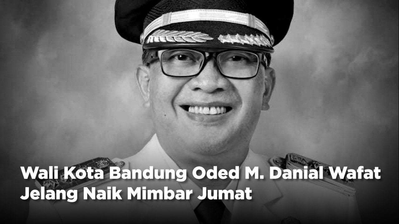 Wali Kota Bandung Oded M. Danial Wafat Jelang Naik Mimbar Jumat