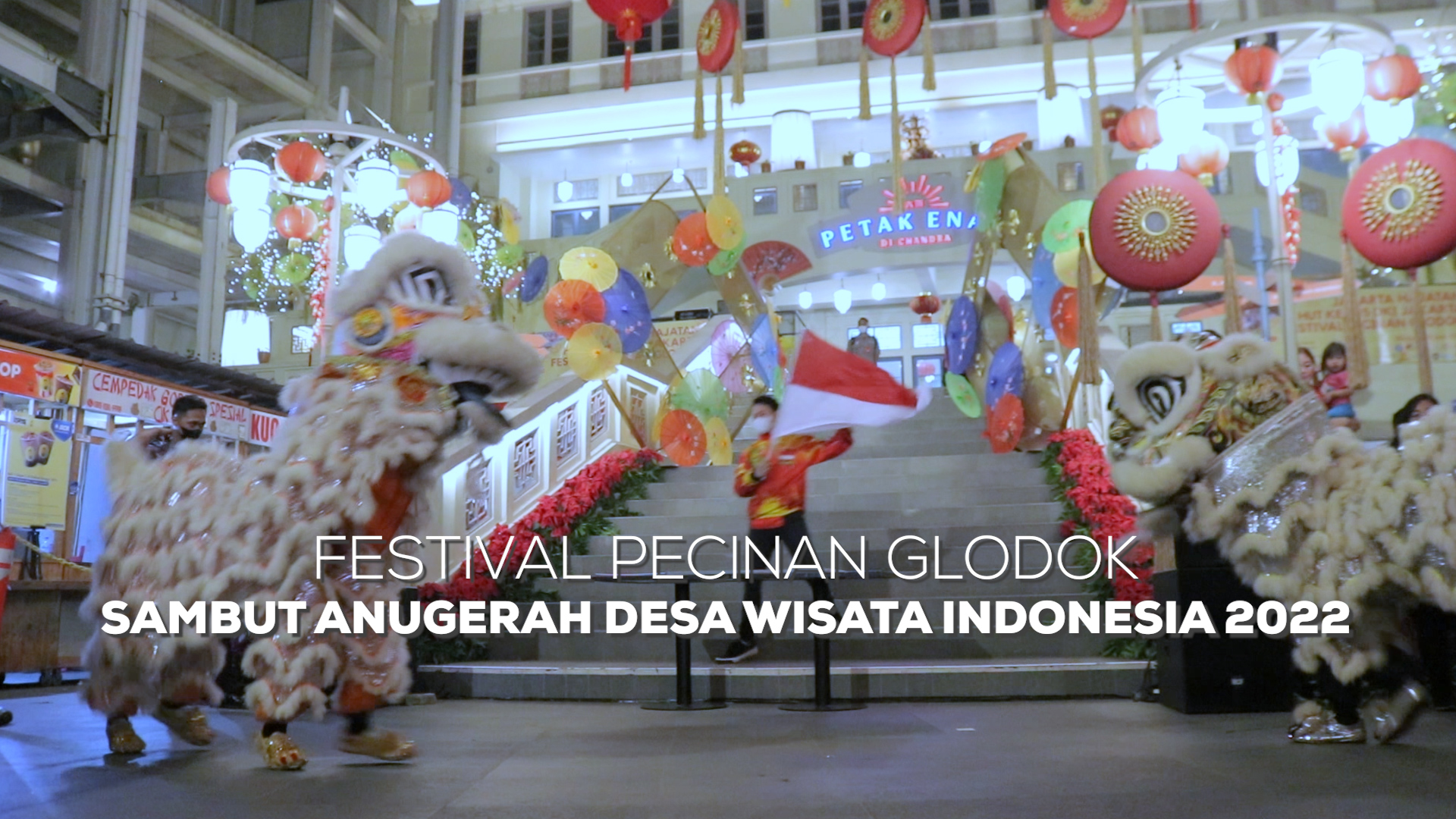 Sandiaga Uno membuka Festival Pecinan Glodok menyambut Anugerah Desa Wisata Indonesia 2022