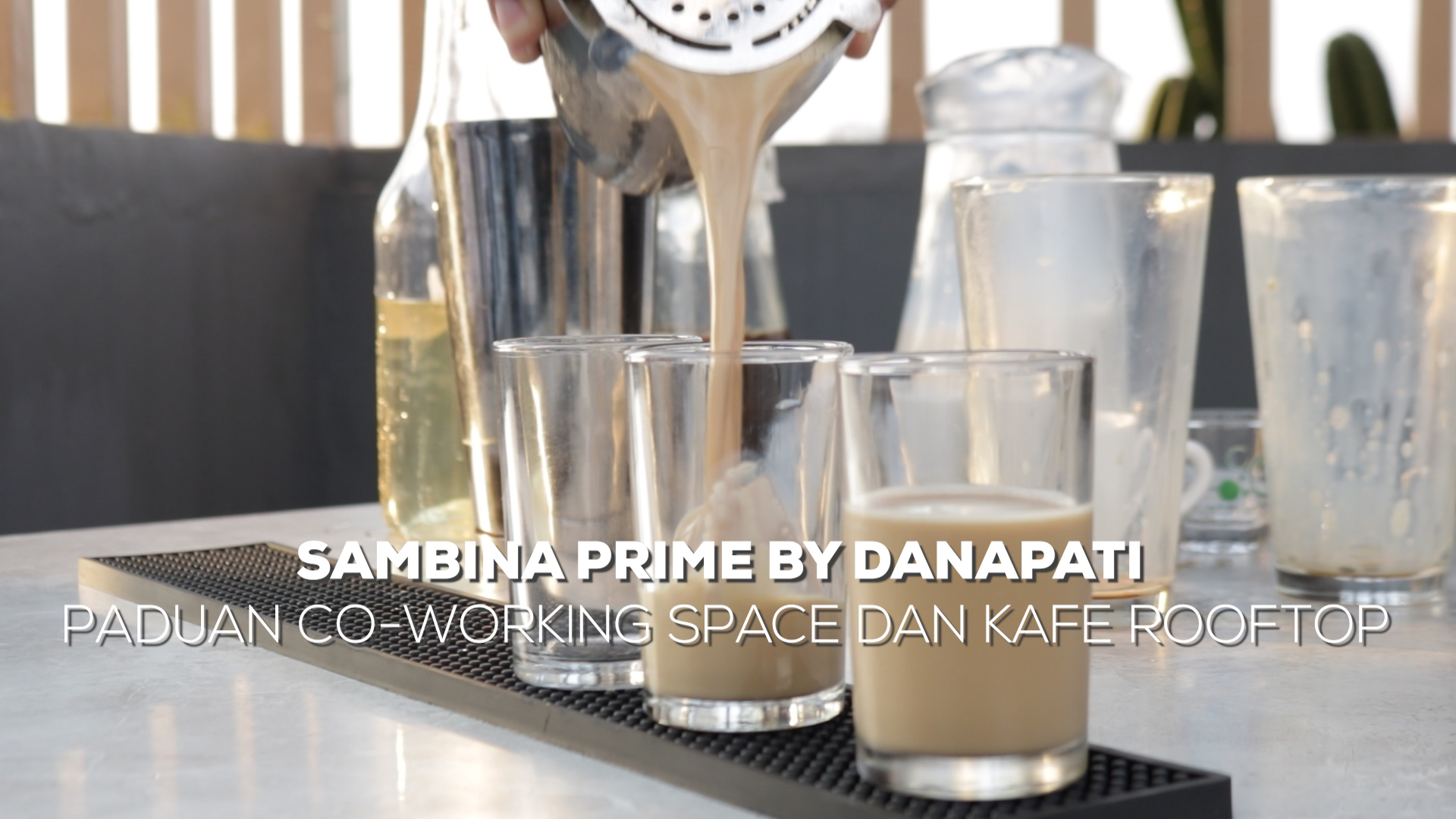 Sambina Prime by Danapati, Paduan Co-Working Space dan Kafe Rooftop