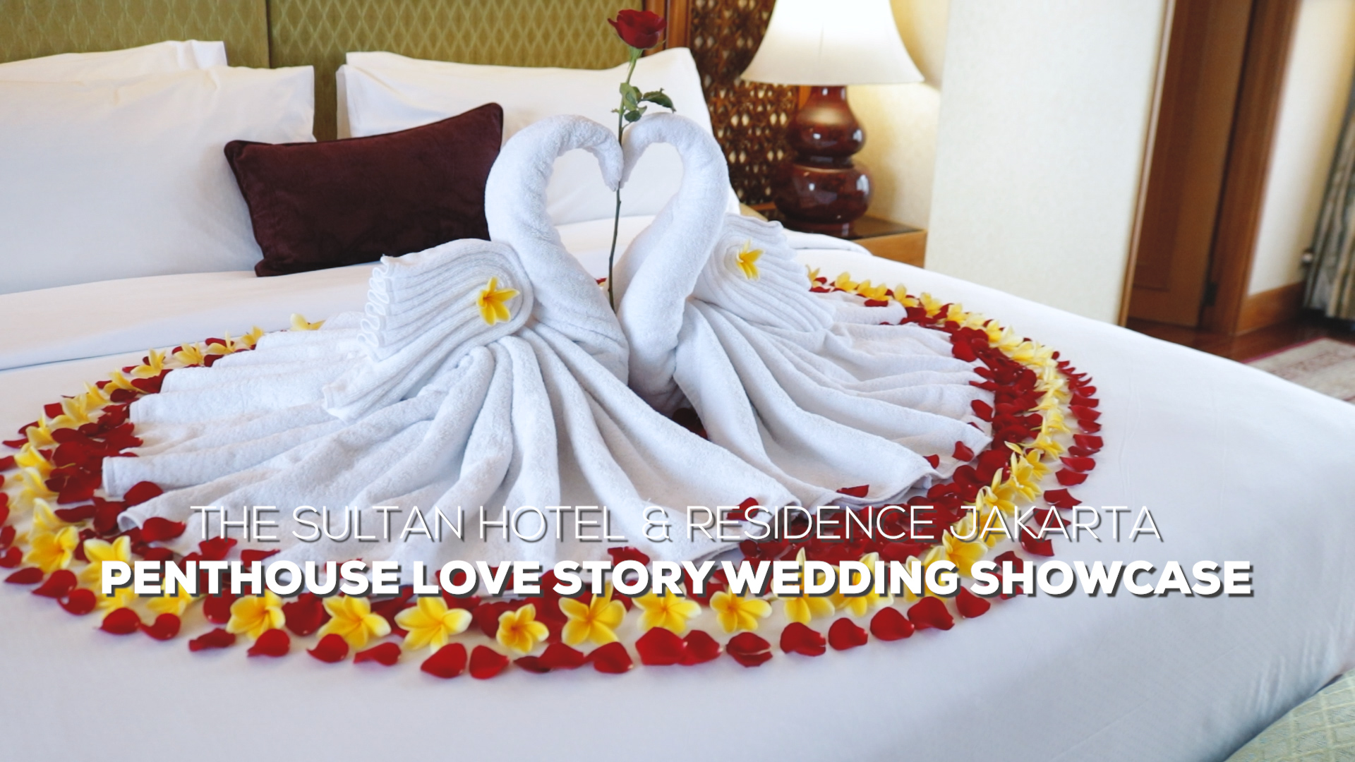 The Sultan Hotel & Residence Jakarta Penthouse Love Story Wedding Showcase