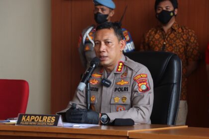 Kapolres Metro Jakarta Pusat Kombes Pol Komarudin