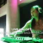 Live @Aloft, Panggung Apresiasi bagi Pekerja Seni. (Alidrian Fahwi/ipol.id)