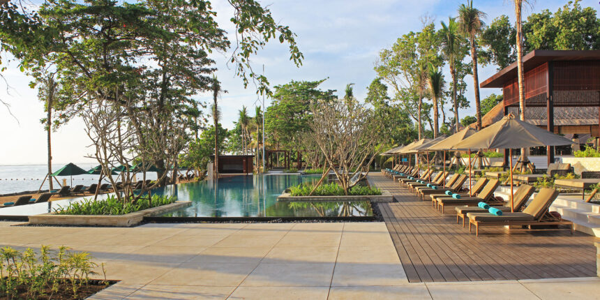 Private beach Novotel Bali Benoa. (ist.)