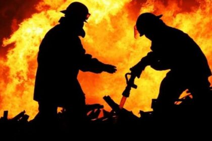 ilustrasi kebakaran pasar wage purwokerto