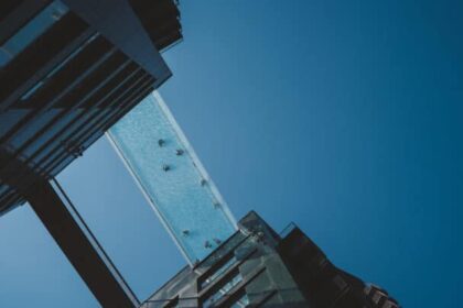 sky pool london