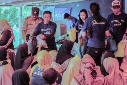 OctaFX bantuan gempa cianjur