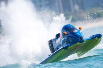 Ilustrasi. F1 Powerboat adalah ajang tertinggi kejuaraan perahu motor kelas dunia. Foto: Vittorio Ubertone ubertone