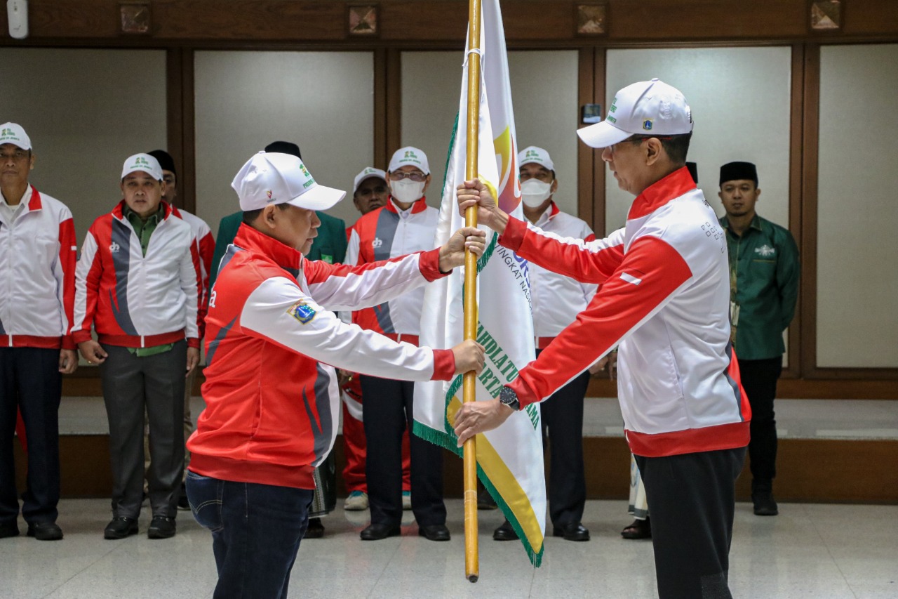 Lepas Kontingen NU Ke Porseni Solo, Heru Budi: Bawa Nama Baik Jakarta ...