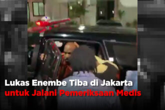 Lukas Enembe Tiba di Jakarta untuk Jalani Pemeriksaan Medis