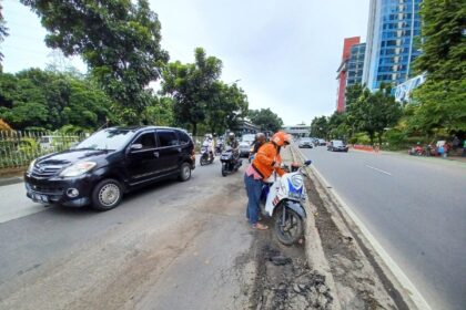 pemotor jatuh