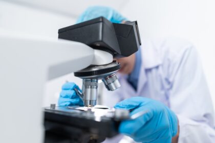 sel punca / laboratorium