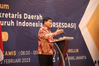 Sekretaris Menteri Dalam Negeri (Sekmendagri), Suhajar Diantoro. Foto: Dok Puspen Kemendagri