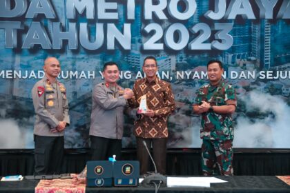 Pj Gubernur DKI Jakarta, Heru Budi Hartono meminta Polda Metro Jaya untuk jaga Kamtibmas. Foto: PPID Jakarta