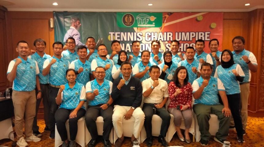 Selenggarakan Banyak Turnamen internasional di Indonesia, PP Pelti Siapkan Wasit Tenis Berkualitas.