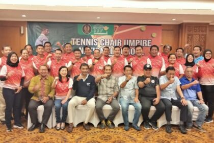 ITF Officiating Ketum PP Pelti Tutup National School Programme. Bambang/ipol