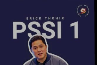 Erick Thohir Pimpin PSSI.