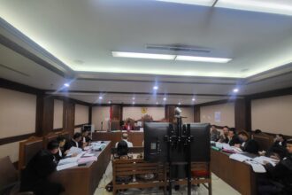 Tiga orang saksi dihadirkan dalam sidang lanjutan perkara dugaan korupsi Bank Jateng Cabang Jakarta di Pengadilan Tipikor Jakarta, Rabu (22/2). Foto: Dok Puspenkum Kejaksaan Agung