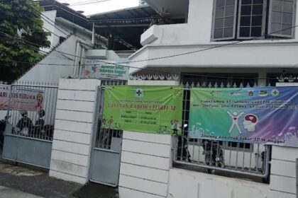 Kondisi Puskesmas Kelurahan Karet Kuningan yang bakal dibangun dan menjadi skala prioritas dalam usulan Musyawarah Perencanaan Pembangunan (Musrenbang) di Kecamatan Setiabudi, Jakarta Selatan, Kamis (23/2). Foto: Ist