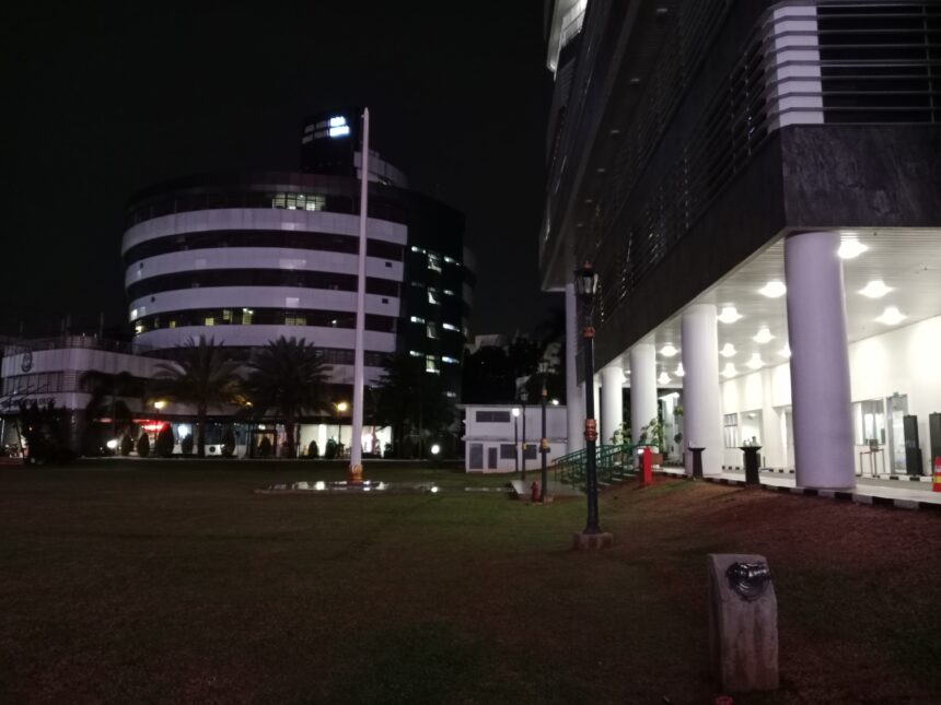 Gedung Jaksa Agung Muda Pidana Kahusus Kejaksaan Agung (Gedung Bundar Kejagung). Foto: Yudha Krastawan/IPOL.ID