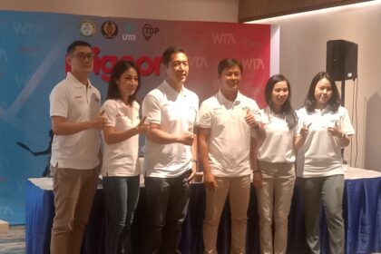 Pigeon Teens West Tennis Academy (WTA) Series 2023, Wynne Prakusya: Kami ingin Membina Para Petenis Mulai dari Grassroot. Bambang/ipol