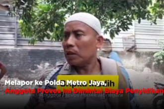 Melapor ke Polda Metro Jaya, Anggota Provos Ini Dimintai Biaya Penyidikan