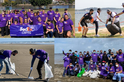 FedEx sampah plastik