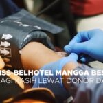 Swiss-Belhotel Mangga Besar Berbagi Kasih Lewat Donor Darah. (Alidrian Fahwi/ipol.id)