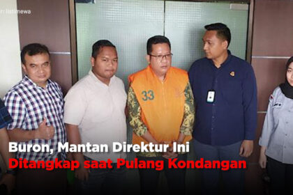 Buron, Mantan Direktur Ini Ditangkap saat Pulang Kondangan