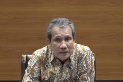 Wakil Ketua KPK, Pahala Nainggolan dalam jumpa pers di Gedung Merah Putih, Jakarta Selatan, Rabu (1/3). Foto: Tangkapan layar KPK (live youtube).