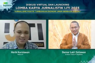 PT Pegadaian bersama Ikatan Jurnalis Televisi Indonesia (IJTI) menggelar kickoff sebagai tanda dimulainya Lomba Karya Jurnalistik 2023, yang dilakukan secara daring pada Kamis (02/03). foto/istimewa