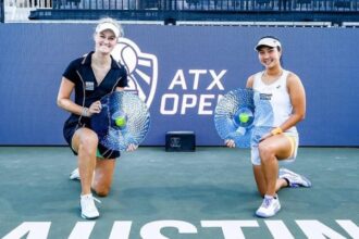 Petenis Indonesia, Aldila Sutjiadi dan Erin Routliffe (Selandia Baru) keluar sebagai juara nomor ganda ATX Open di Austin, Texas (AS).