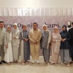 Bima Laga selaku CEO & Founder Warna Modern Indonesia (WMI) dalam acara Peluncuran butik ke-24 di TSM Cibubur, Depok, Minggu (19/3/2023).