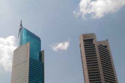 Wisma 46 dan Gedung BNI. Foto: kokogiovanni (instagram).