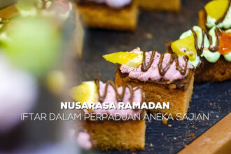 Nusarasa Ramadan, Iftar dalam Perpaduan Aneka Sajian. (Alidrian Fahwi/ipol.id)