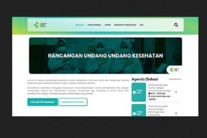 Pemerintah buka laman khusus menampung aspirasi RUU Kesehatan. Foto: Kemenkes