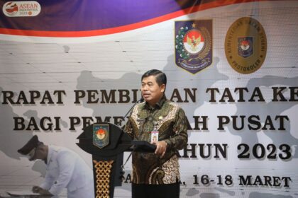 Sekjen Kemendagri Suhajar Diantoro.