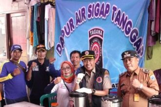 Kepala Pelaksana BPBD DKI Jakarta, Isnawa Adji memastikan banjir di Jakarta semakin berkurang. Foto: FB Isnawa Adji