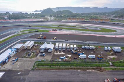 Tampak Sirkuit Mandalika, Lombok, NTB: Foto: PLN
