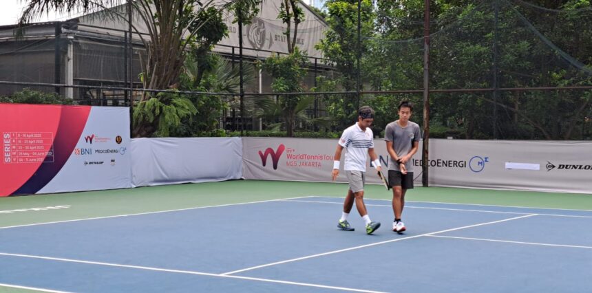 Harapan Christhoper rungkat, Nathan Barki untuk melangkah lebih tinggi di nomor tunggal putra kejuaraan BNI-MedcoEnergi International Tennis M25K Seri II akhirnya harus kandas.