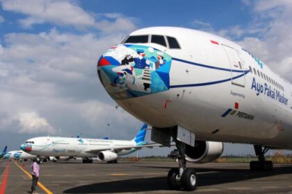 Ilustrasi Garuda Indonesia. FotoIST