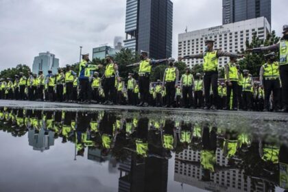 Ilustrasi anggota Polri. FotoAnt