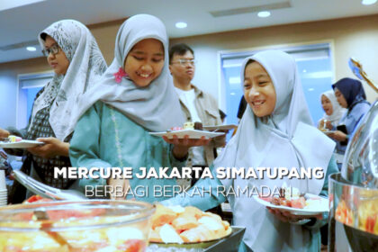 Mercure Jakarta Simatupang berbagi berkah Ramadan. (Alidrian Fahwi/ipol.id)